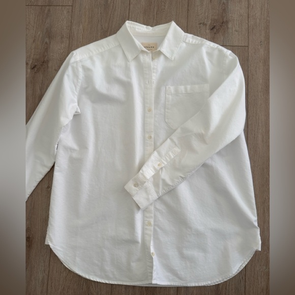 Sezane Tops - Sezane Max Shirt - Oversized White